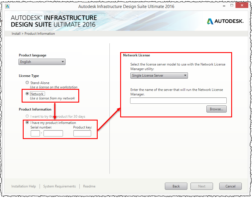 Autodesk license manager install